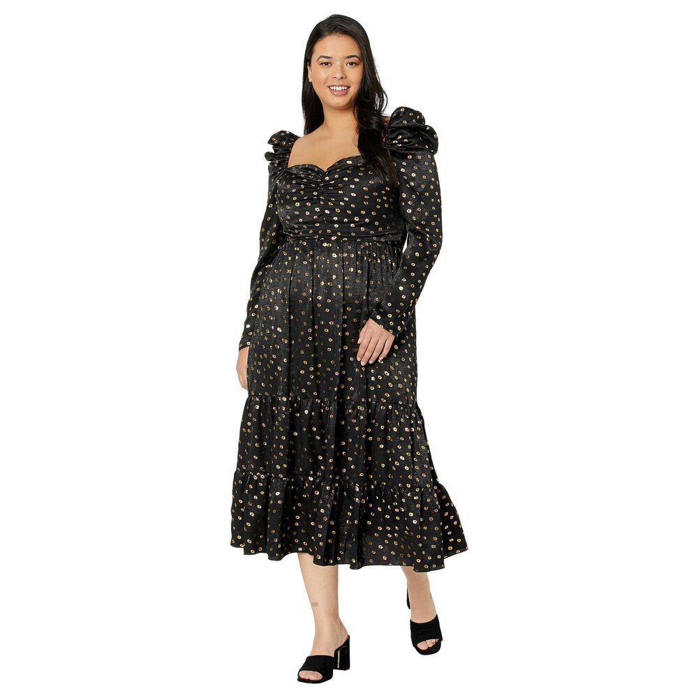 GIRLS ON FILM Campbell Dress Black 12